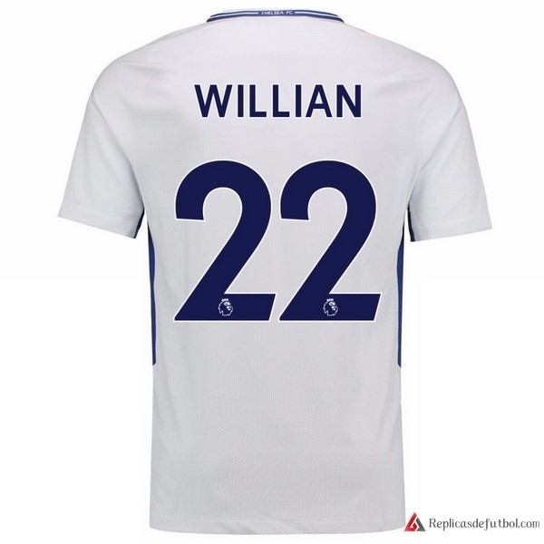 Camiseta Chelsea Segunda equipación Willian 2017-2018